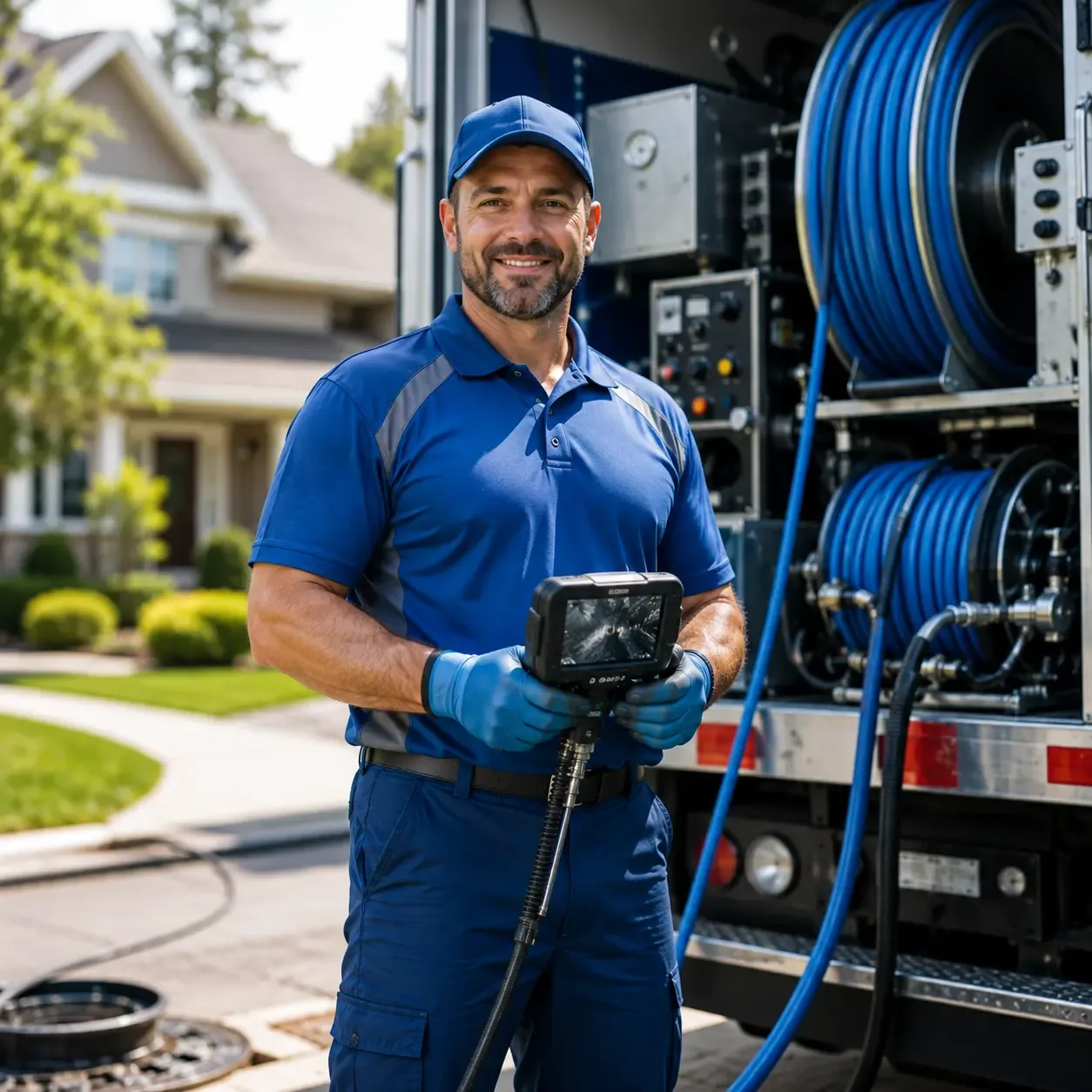 Local outdoor drain cleaning specialists in Galveston, TX